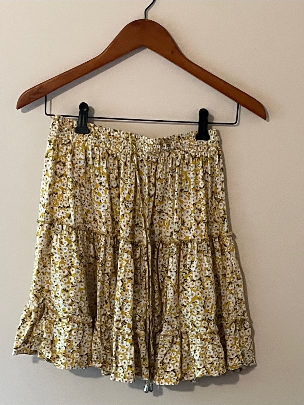 Two Girls Floral Skirts